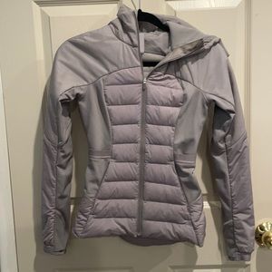 Lululemon down for it all jacket - lavender dusk
